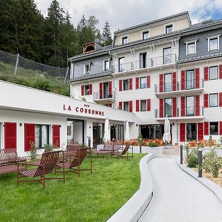 Hotel Restaurant La Couronne Chamonix Exteriör bild